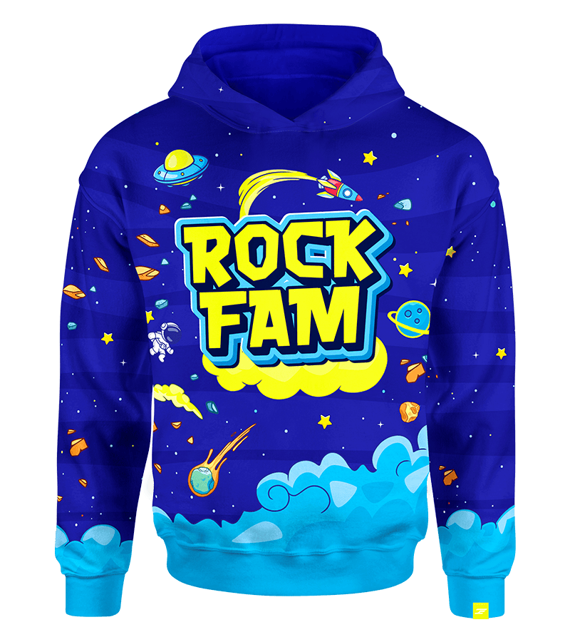 ROCKFAM NEON GALAXY DUKS
