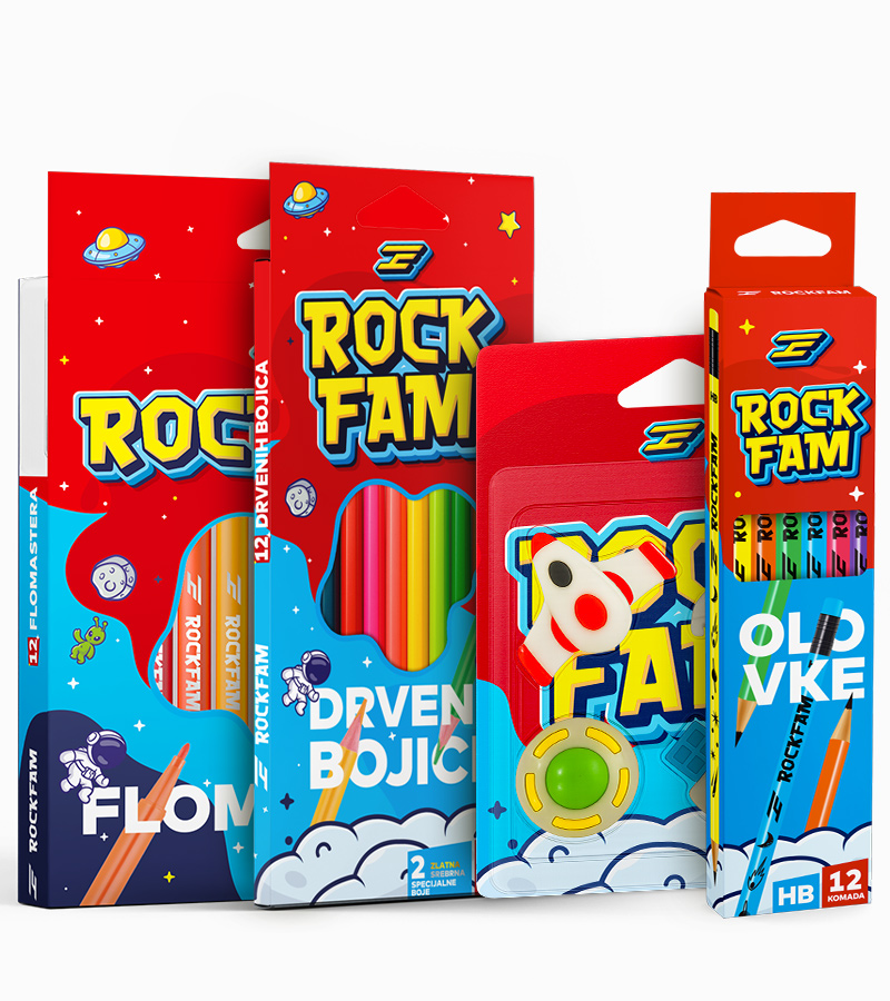 ROCKFAM KOMPLET PRIBORA 2025